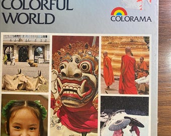 Biblioteca Ilustrada Mundo Colorido - Las regiones de Asia - Raffaello Uboldi - 1974 - Estudio de Historia - Oriente Medio Irak Rusia India Mongolia