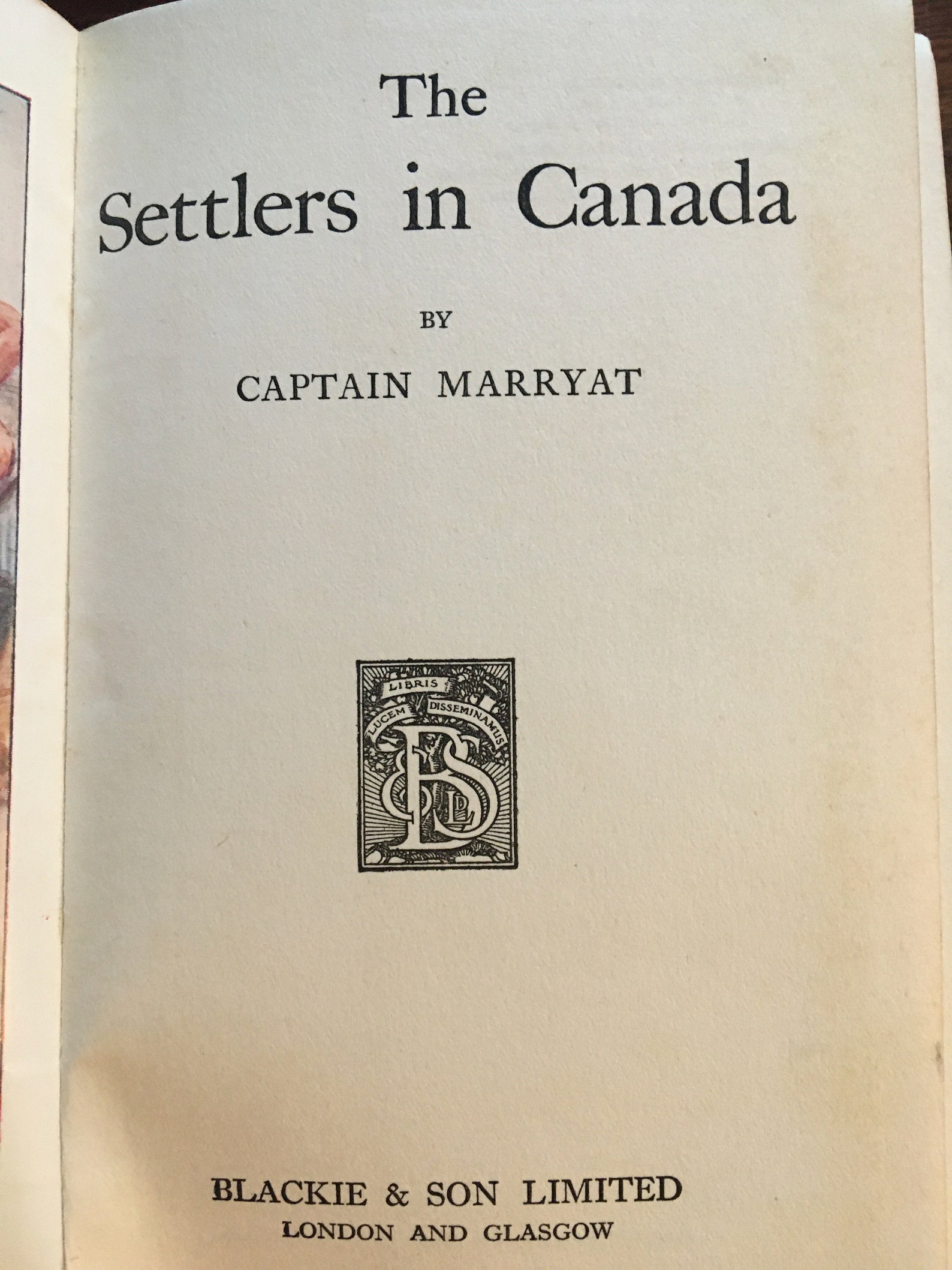 Settlers in Canada Captain Marryat Early 1900's Etsy Settlers in Canada Captain Marryat Early 1900's Etsy