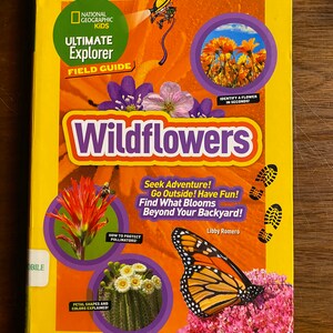 WildFlowers Ultimate Explorer Field Guide National Geographic Kids - Libby Romero - Identification - Illustrations  North America