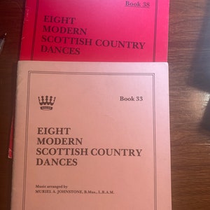 Eight Modern Scottish Country Dances Pick: Book 33 or 38  - Muriel Johnstone - Sheetmusic - compositions from Scotland & Shetlands
