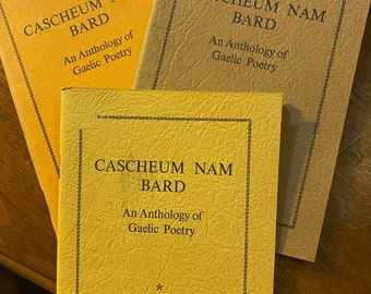 Anthology of Gaelic Poetry Cascheum Nam Bard - Poets Selected Poems - Scottish - L McKinnon - Choose Section I, II or III - Collected Works