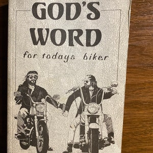 God&#39;s Word for Todays Biker New International Version - Bible / Scripture Study -  1984  - Faith - Living Christian Life - New Testament