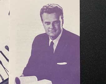 ビリー・グラハム - 決断の時ラジオ放送 - 1960 年代頃 - 説教の選択