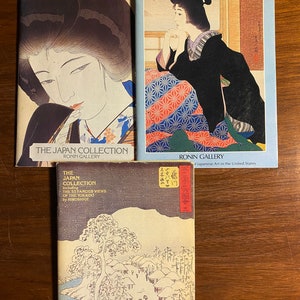 The Japan Collection - Ronin Gallery Catalog with Pricing - 1980/90s  -  Art Collection - Asian Art / Oriental Paintings - Pick Edition