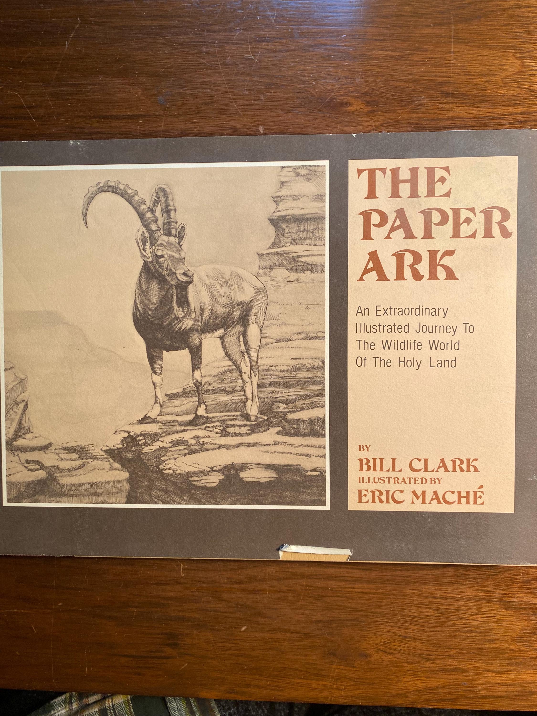 The Paper Ark Animals / Wildlife of the Holy Land / Bible - 1979 - Bill ...