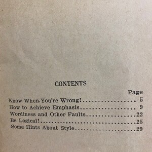 Rare Pamphlet How to Use Effective English : Little Blue Book No 1503 Lloyd E. Smith c1925 English Language Construction image 4