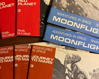 Adventures in Space - Sheila McCullagh - Stories of Space Flight and Exploration - 1968  - Solar System - Teach - Learn - Choose Title