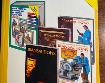 Omega Transactions and Vol MM Master Index Handbook and Encyclopedia Set - 2000 - Teknik, Fiberoptik, Katalog, Datainformation