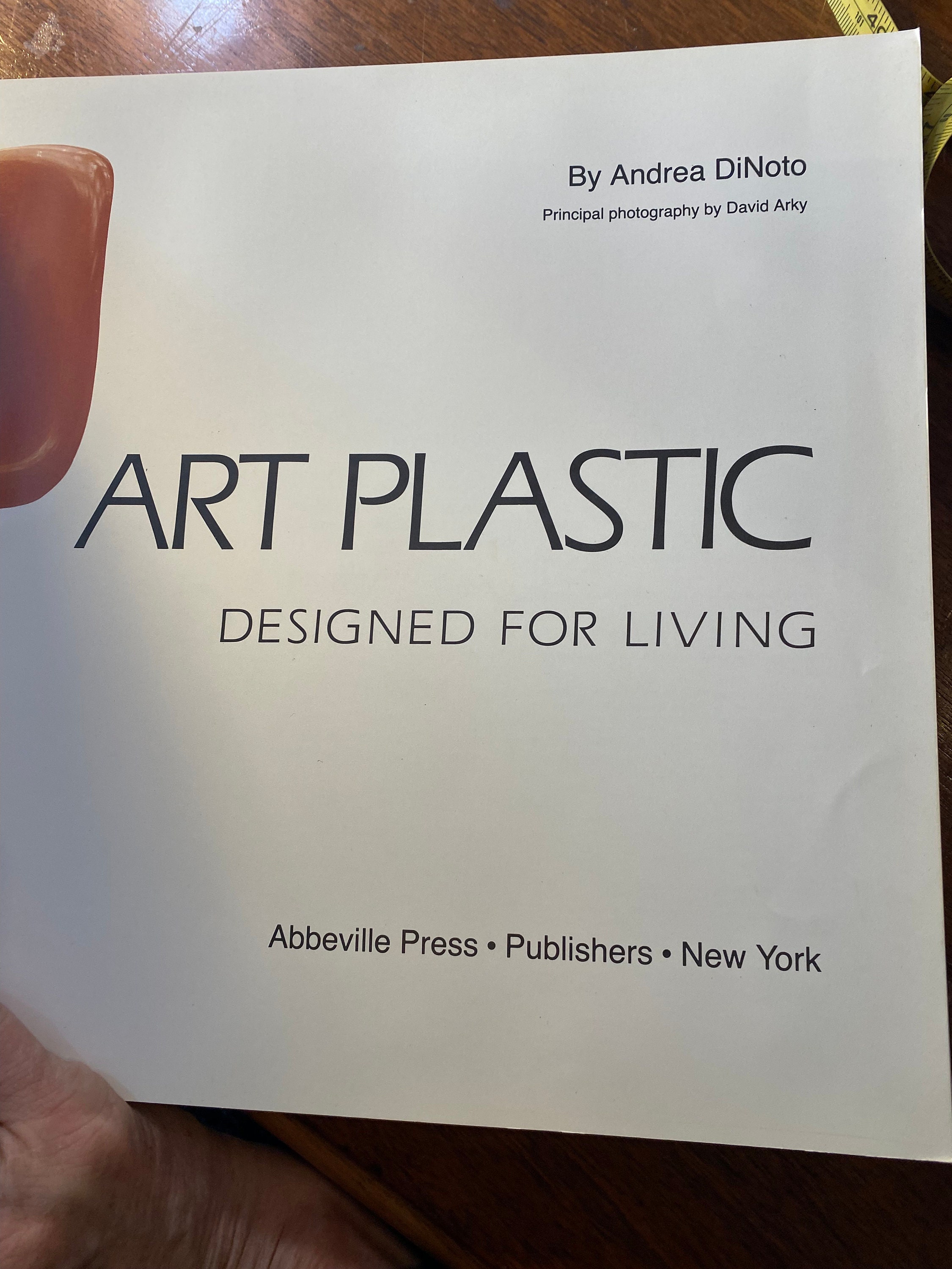 その他 ANDREA DINOTE ART PLASTIC Art Plastic Designed for Living - Andrea Dinoto - 1984