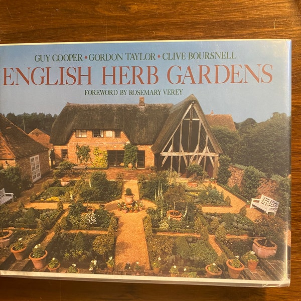 English Herb Gardens - G Cooper | G Taylor | C Boursnell - 1986 -  Photos / Illustrations Countryside Gardens - Britain - United Kingdom