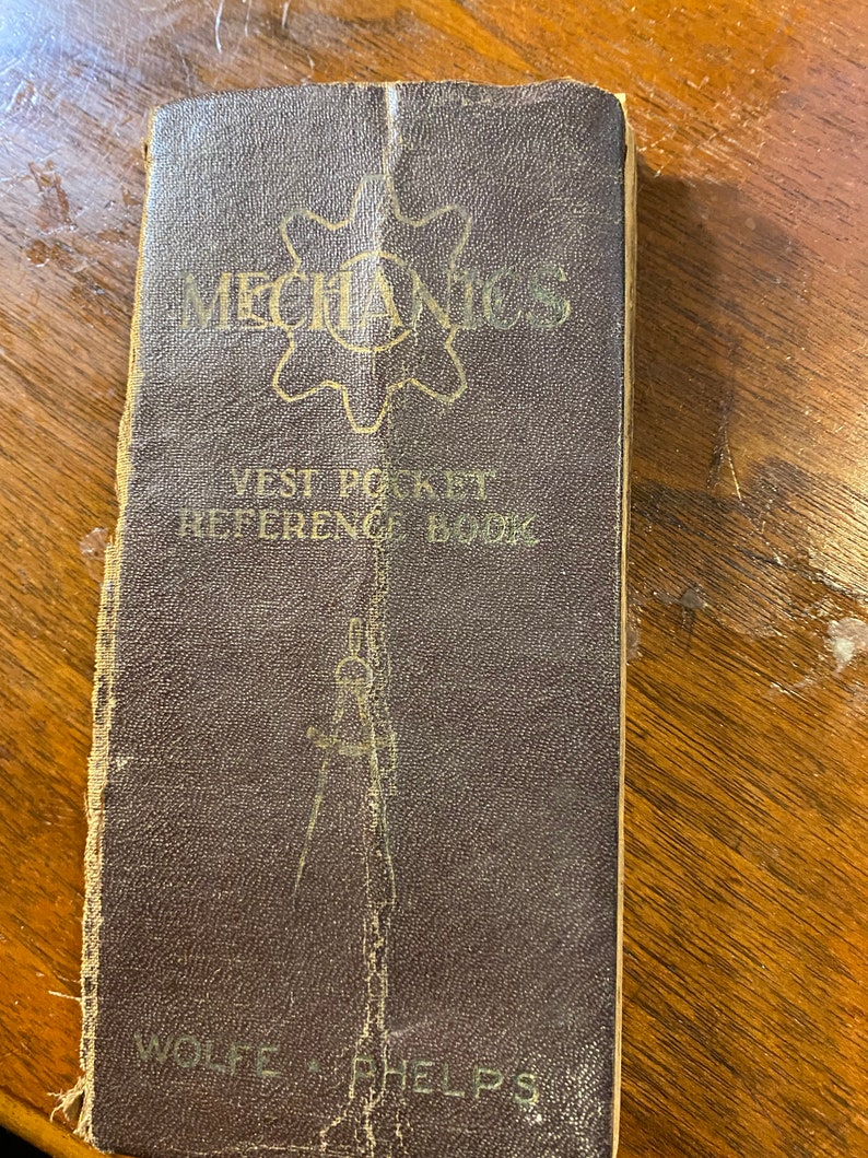 Mechanics Vest Pocket Reference Book - John Wolfe | Everett Phelps ...