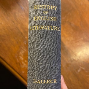 History of English Literature - Introductory Study - Reuben Post Halleck - 1900 - Survey of Poets - Drama - Poetry