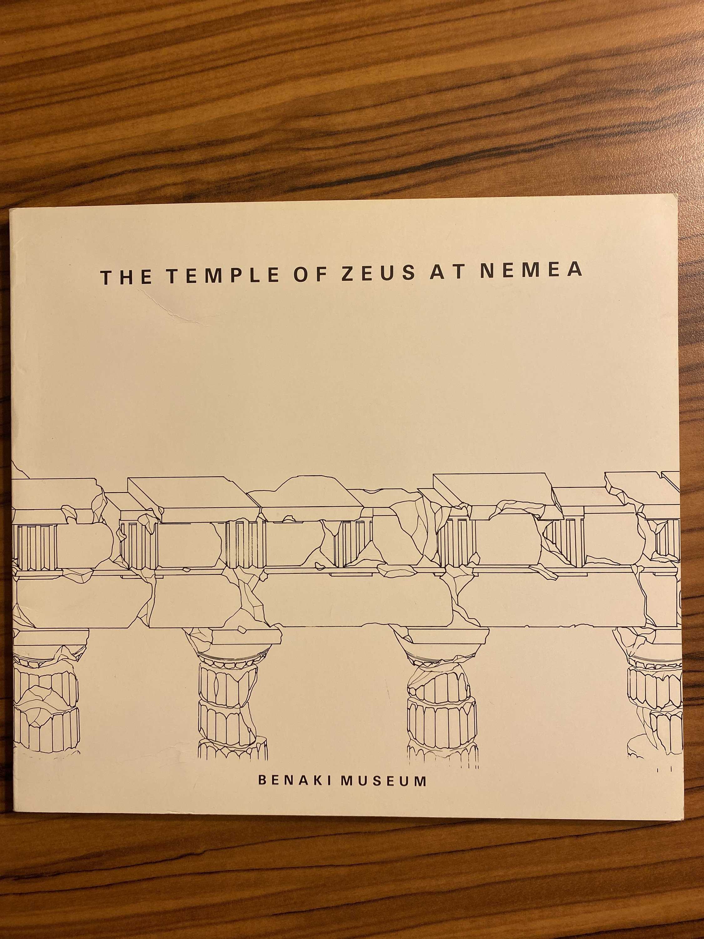 Temple of Zeus At Nemea Archaeological Finds classical Studies at Athens. Exhibition Guide 1983