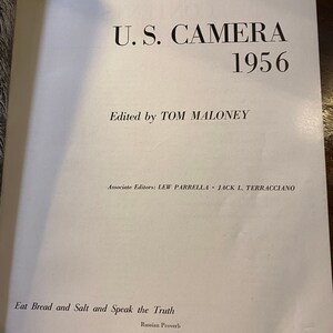 US Camera - 1956 - Photographs and Stories - Tom Maloney - 1955- World History - United States  America after World After War