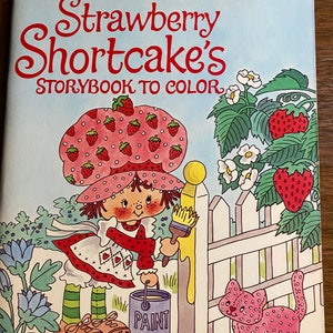 Strawberry Shortcake Coloring Book: strawberry shortcake big fun book and  Coloring and Activity Book Set for girls and kids (Paperback)