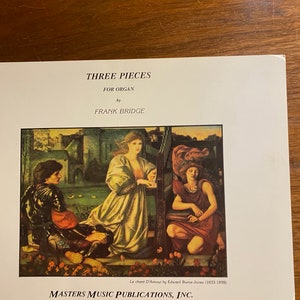 Drei Stücke für Orgel - Frank Bridge - 1990 - M1470 - Musiknoten - Kirchenmusik Noten - Adagio, Allegro con spirito
