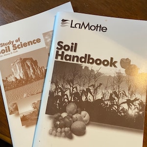 1) Soil Handbook 2) A Study of Soil Science - Foth -  1970 - 2009 - Environment - Agriculture - Properties- Nutrients - Classifications