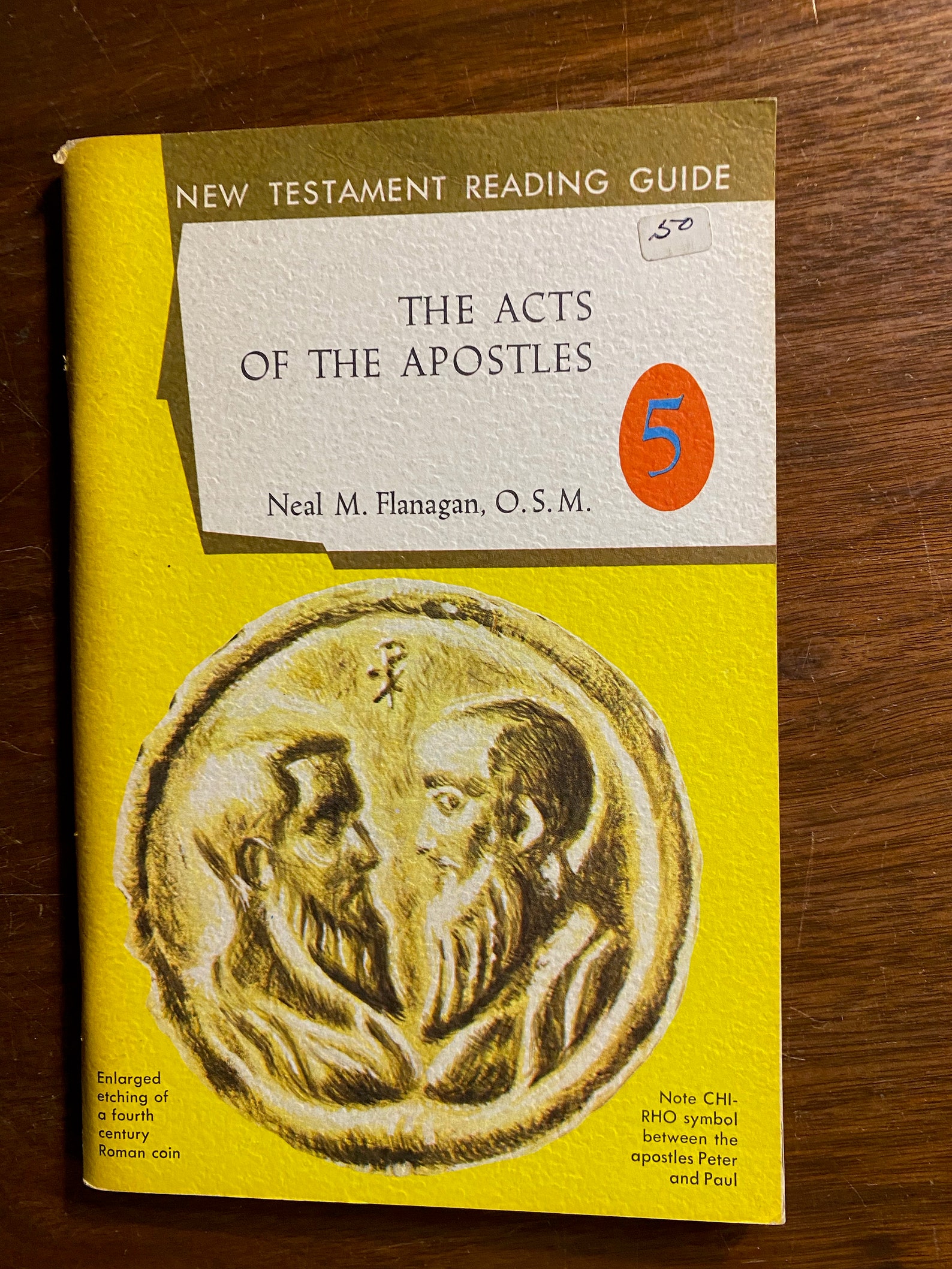 Acts of the Apostles New Testament Reading Guide 5 1964 Etsy