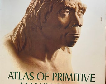 Atlas of Primitive Man in China - Platt -  1980 - Maps  - History Civilization / Man - Institute of Vertebrate Paleontology