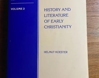 新約聖書入門 第2巻 初期キリスト教の歴史と文学 - ヘルムート・ケスター - 1987年 - 聖書研究