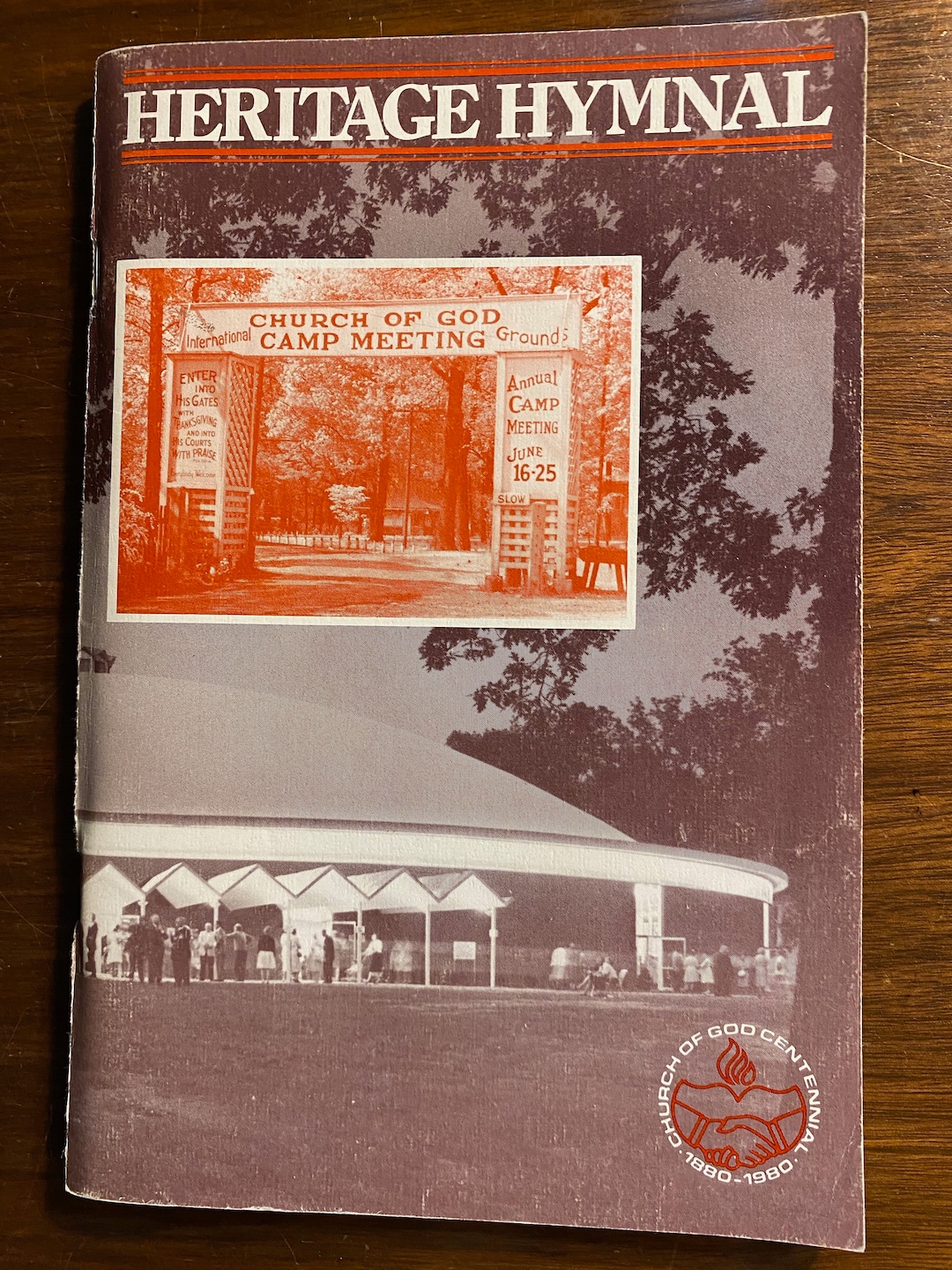 洋書　古書　worship and service hymnal 1958 Heritage Hymnal - Hymns of the Church of God - Booklet - 1980