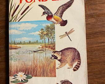 Golden Guide Pond Life Plants Insects - George Reid / Zim - 1967 - Characteristics Encyclopedia - Reference Pocket Handbook