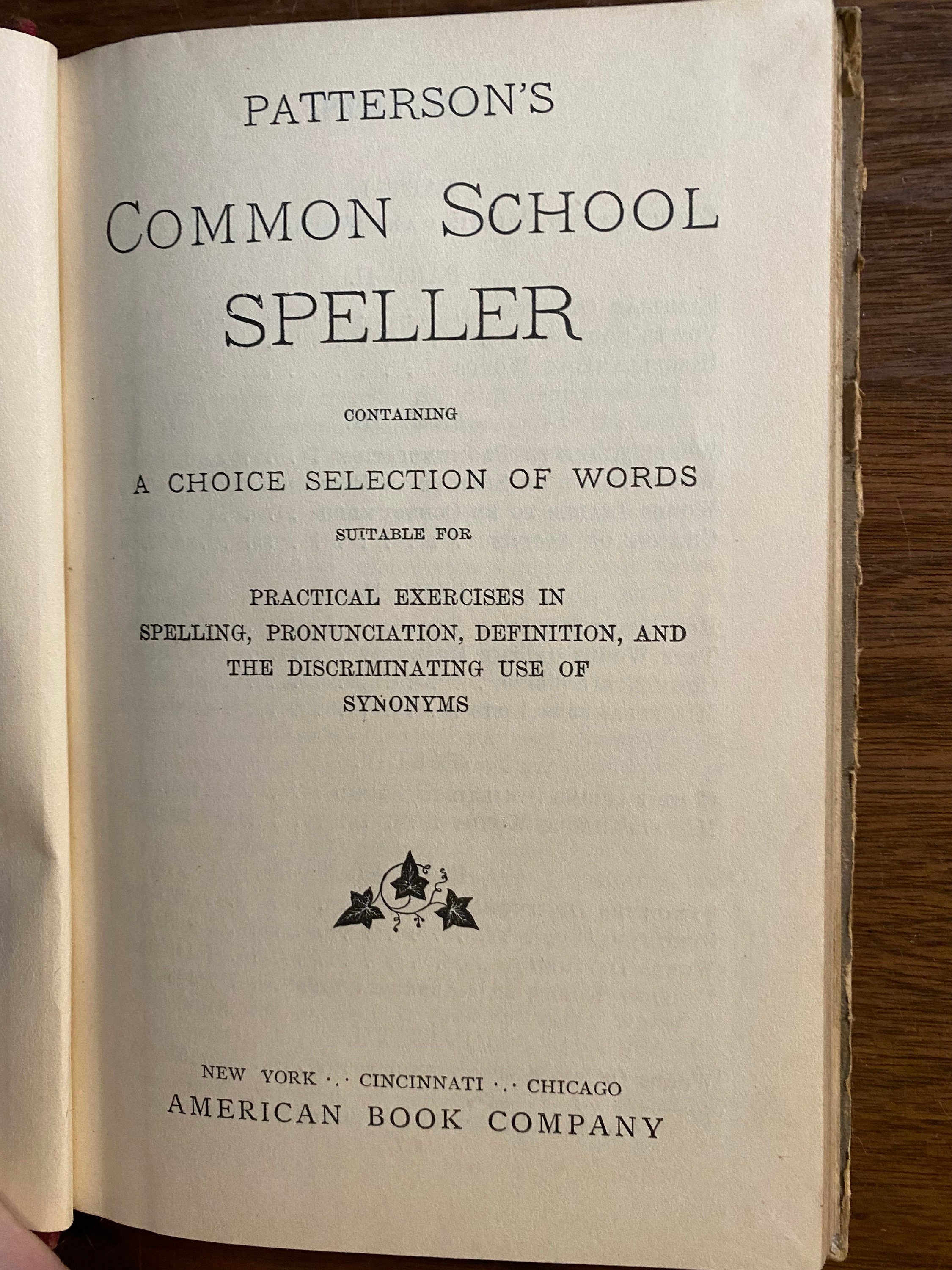 A Normal Word Book, or Studies in Spelling, Defining, Word