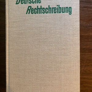 Deutsche Rechtschreibung - German Spelling -  German Language Study - Dr Lutz Mackensen - 1964 Grammar, Study, Lessons