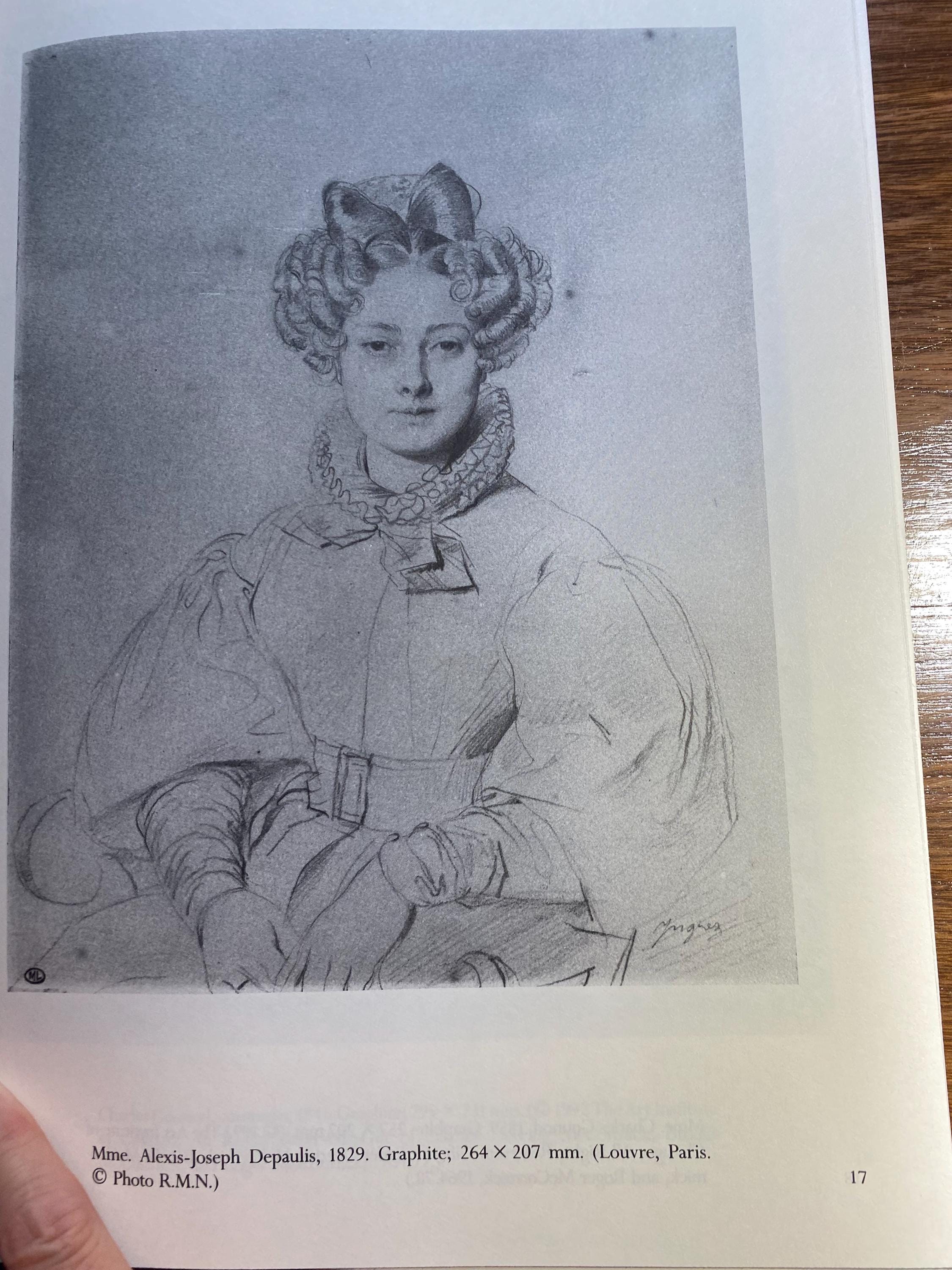 アングル　画集 アングルの白黒肖像画 - 44枚の版画 ジャン＝オーギュスト・ドミニク