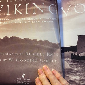 An Illustrated Viking Voyage Retracing Leif Eriksson's Journey - W Carter - 2000 - Voyages of Discovery History  - Sailing ships
