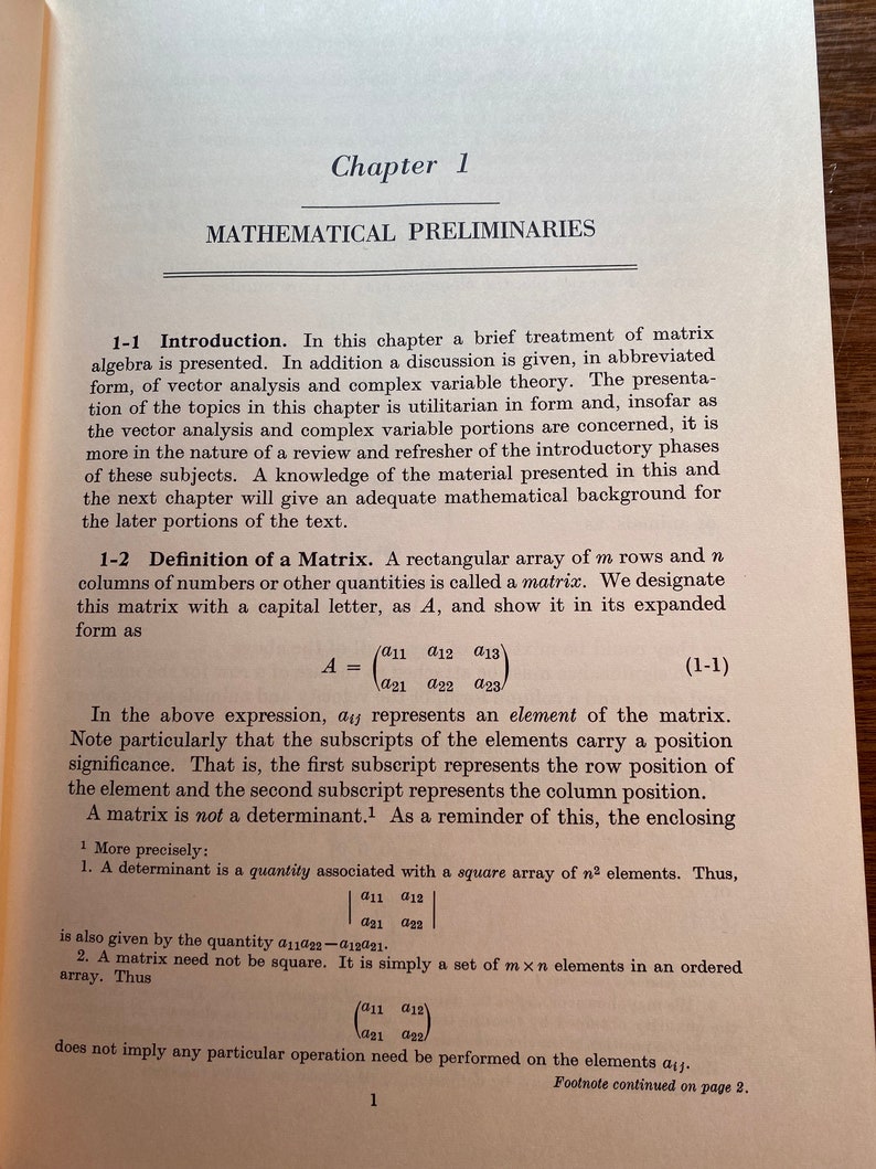 Matrix A13 Matrix Tensor Methods in Continuum Mechanics - S F Borg - 1966 ...