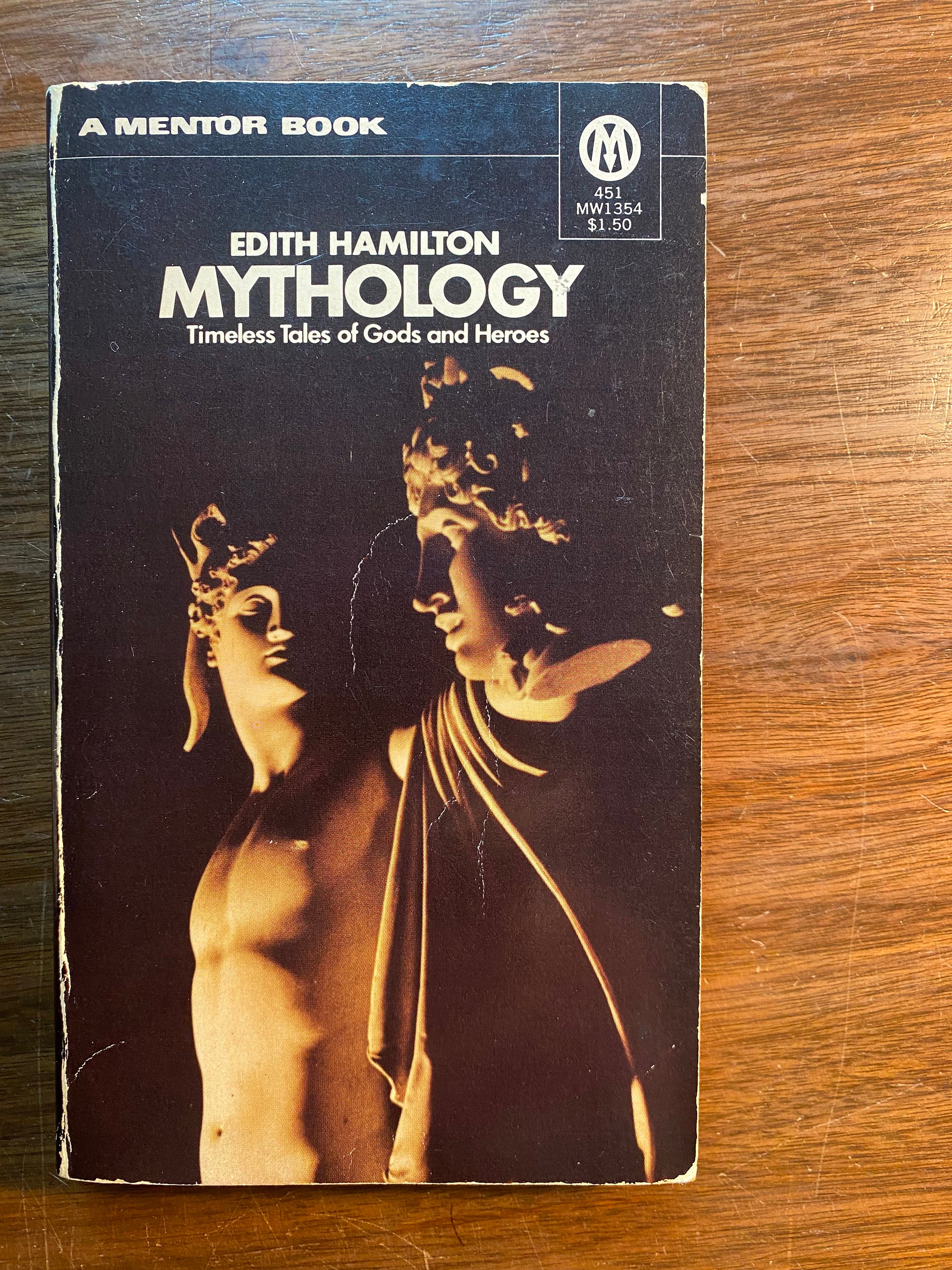 Mythology Edith Hamilton 1969 History of Greek and Roman