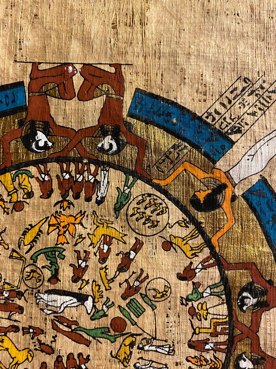 ベス パピルス インスティテュート エジプト - パピルス紙に描かれた