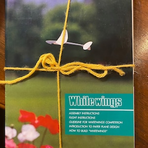 Whitewings Paper Planes (Airplane) Passenger Plane Series Kit  - 1993  - 13 Planes to Construct - Crafts for Kids - Activity for Children