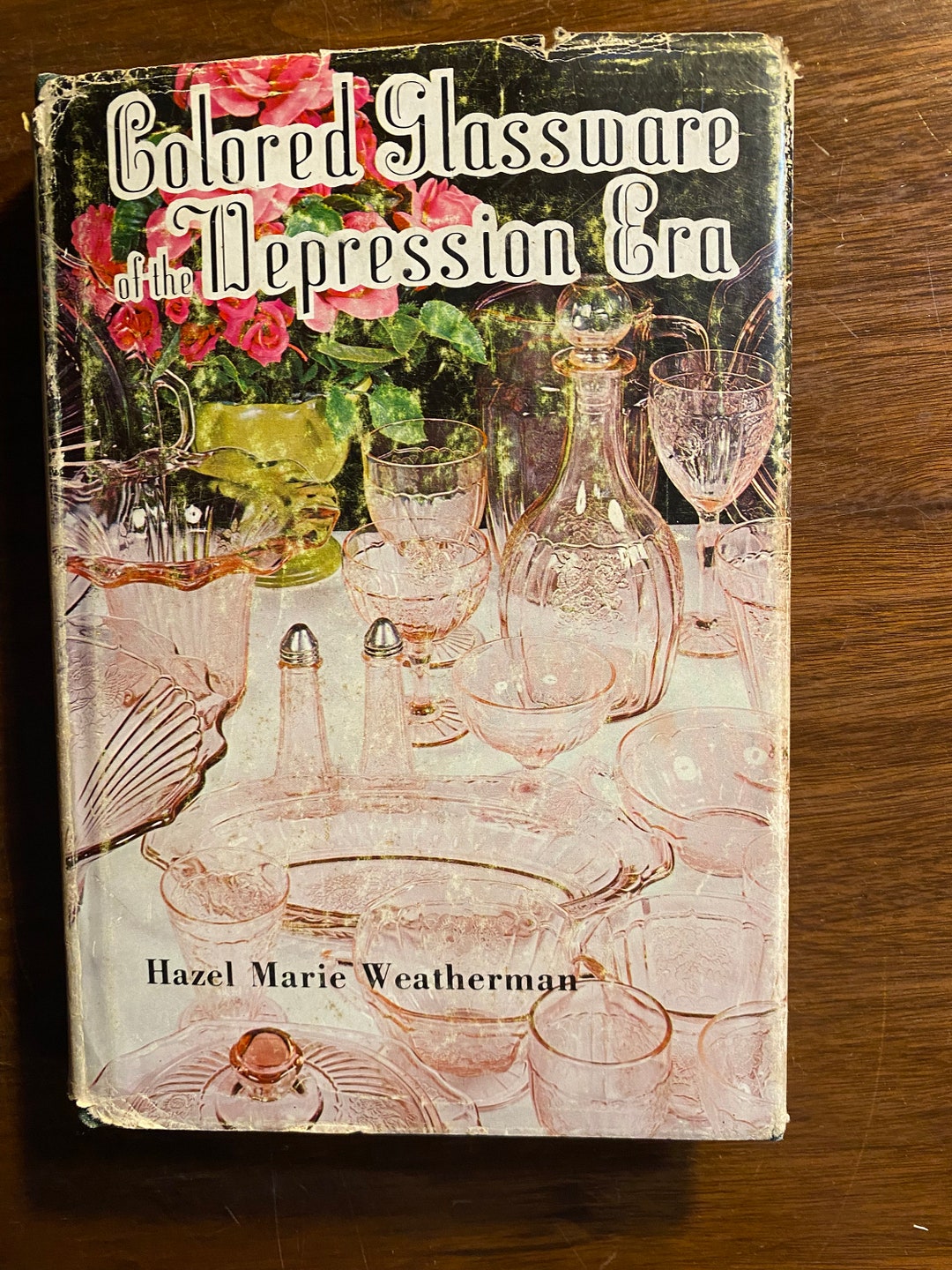 Colored Glassware of the Depression Era Guide Hazel Etsy