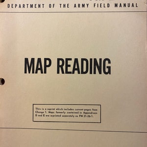 地図の読み方 - 陸軍野戦教範 FM 21-26 - 陸軍各部 - 1969 - 地図作成、地理