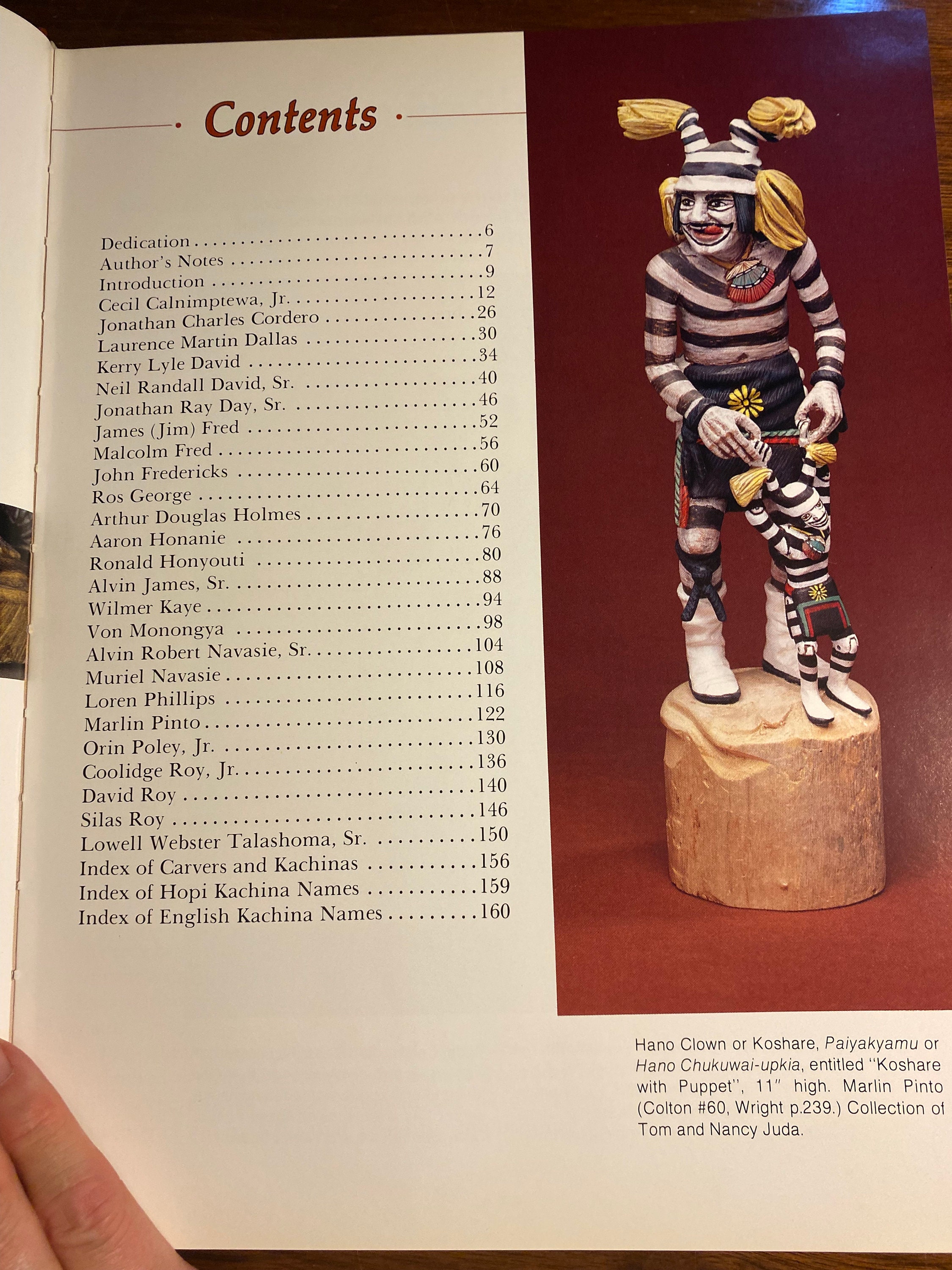 Hopi Kachina Dolls and Their Carvers Katcinas - Theda Bassman 1991