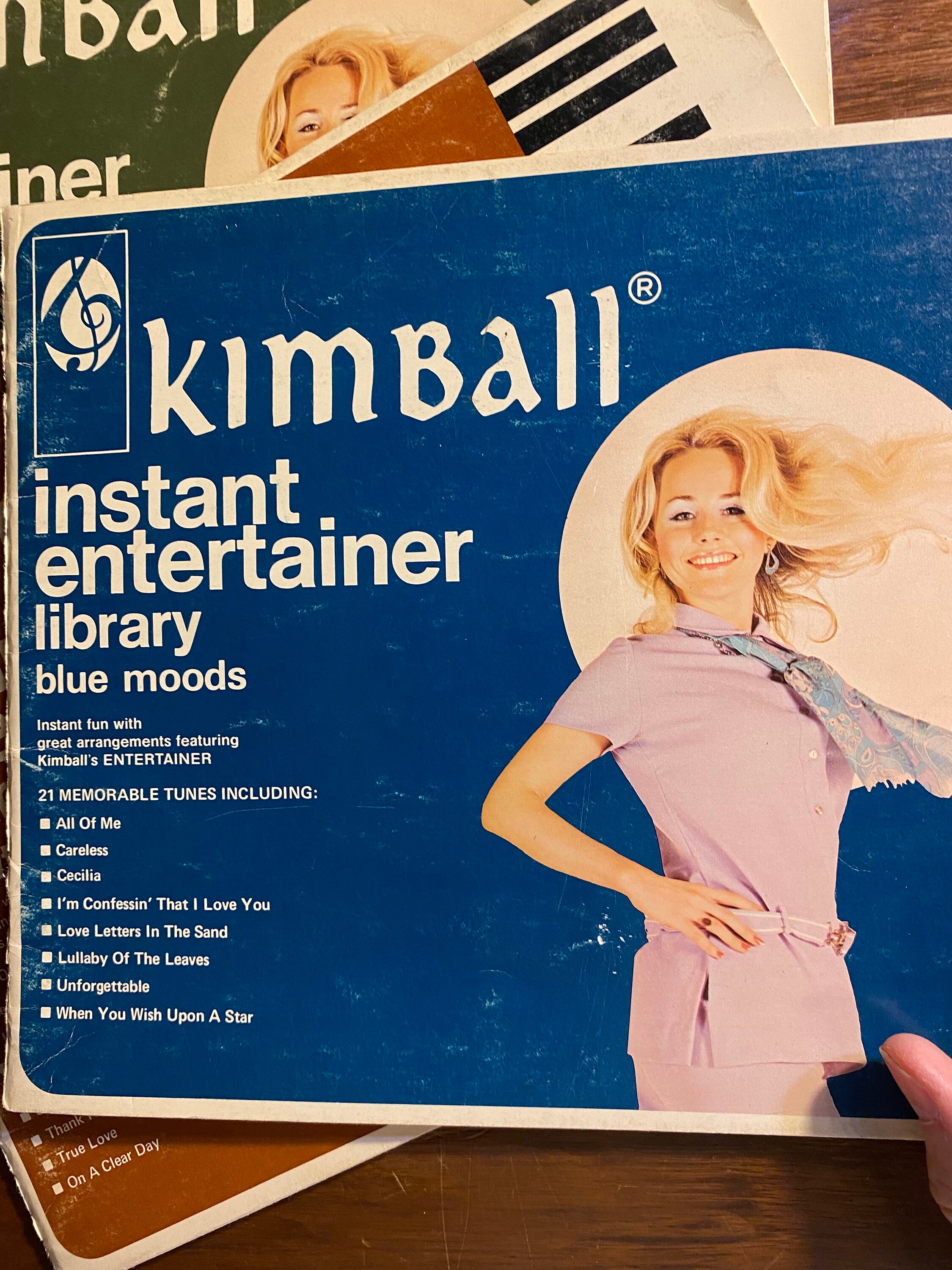 Kimball Instant Entertainer Library Music Choose Swingin image picture