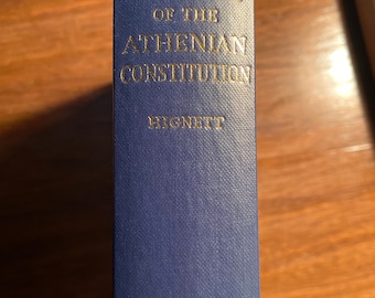 Een geschiedenis van de Atheense grondwet tot het einde van de vijfde eeuw voor Christus - Hignett - 1967 - Griekse regering
