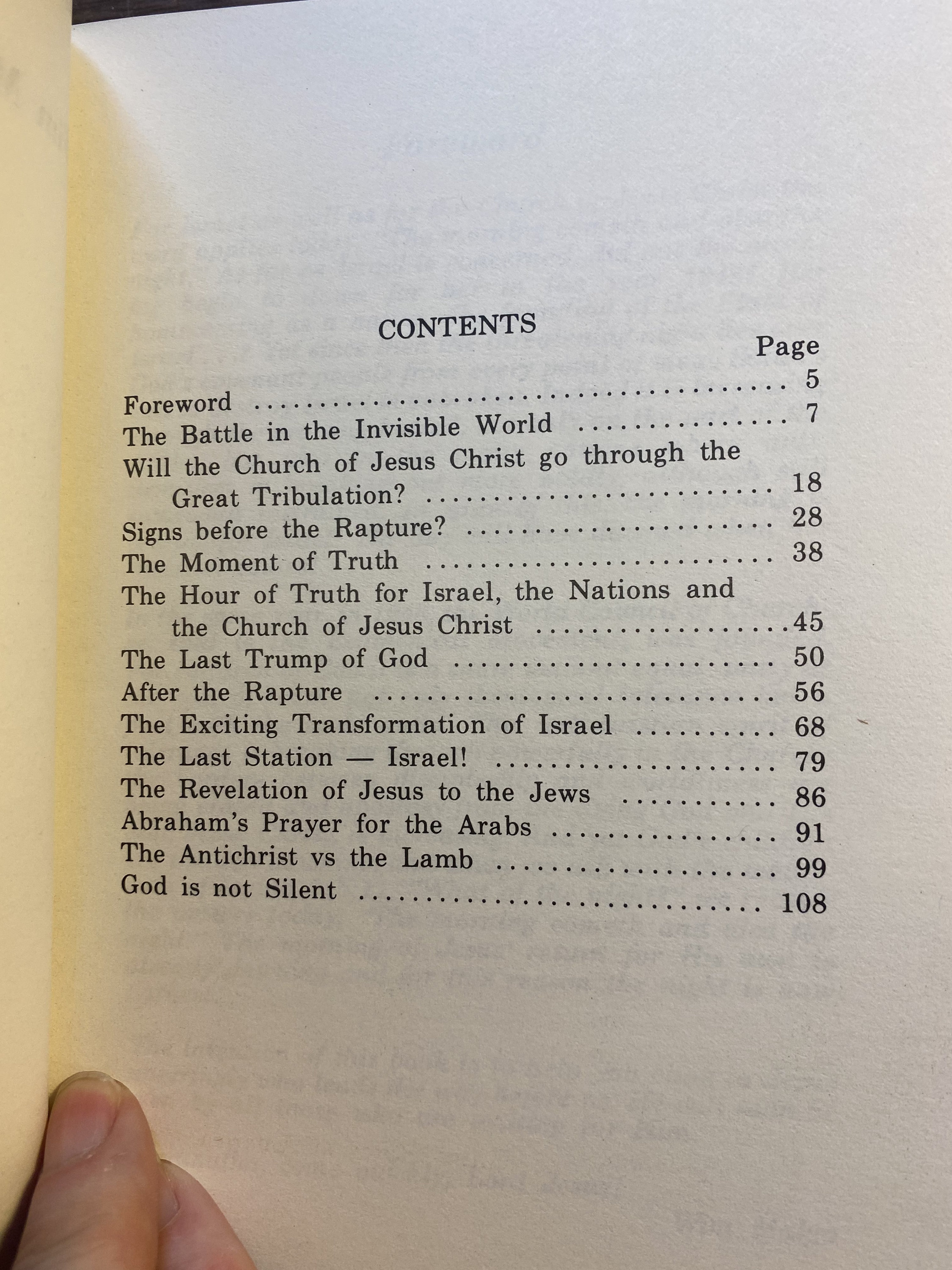 Hidden Lessons Book The Last Days - Wim Malgo - 1978 - Bible Prophecy - the Rapture Bible ...