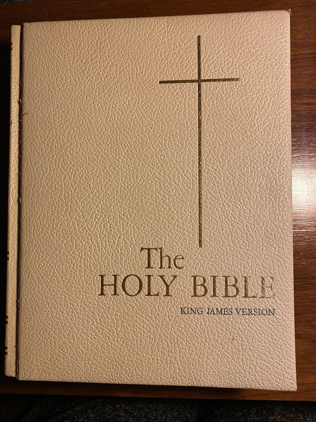 Holy Bible - 1963 - Old and New Testaments - King James Version - 11" X ...
