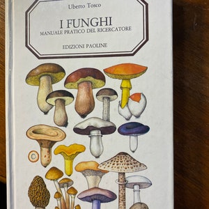 Researcher&#39;s Practical Manual of Mushrooms I Funghi Manuale Pratico Del Ricercatore - Ubetto Tosco / Edizioni Paoline - 1990 Characteristics