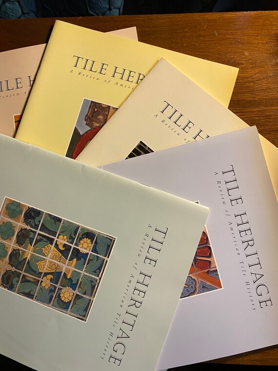 Tile Heritage A Review of American Tile History Magazine Etsy