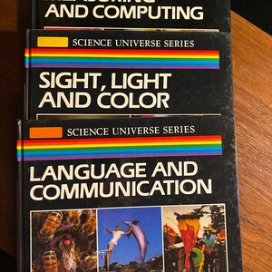 Science Universe Series Wählen Sie: Anblick Lichtfarbe - Sprache Kommunikation - Messen Computing - 1984 - Entdecken Sie Basisinformationen
