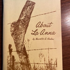 About La Anna - Pike County Pennsylvania - Local History - Naivette Harlow - 1976 -  American History