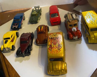 Hot Wheels-model van gegoten metaal: pick-upauto: verzamelobjecten.  - Speelgoedmodel