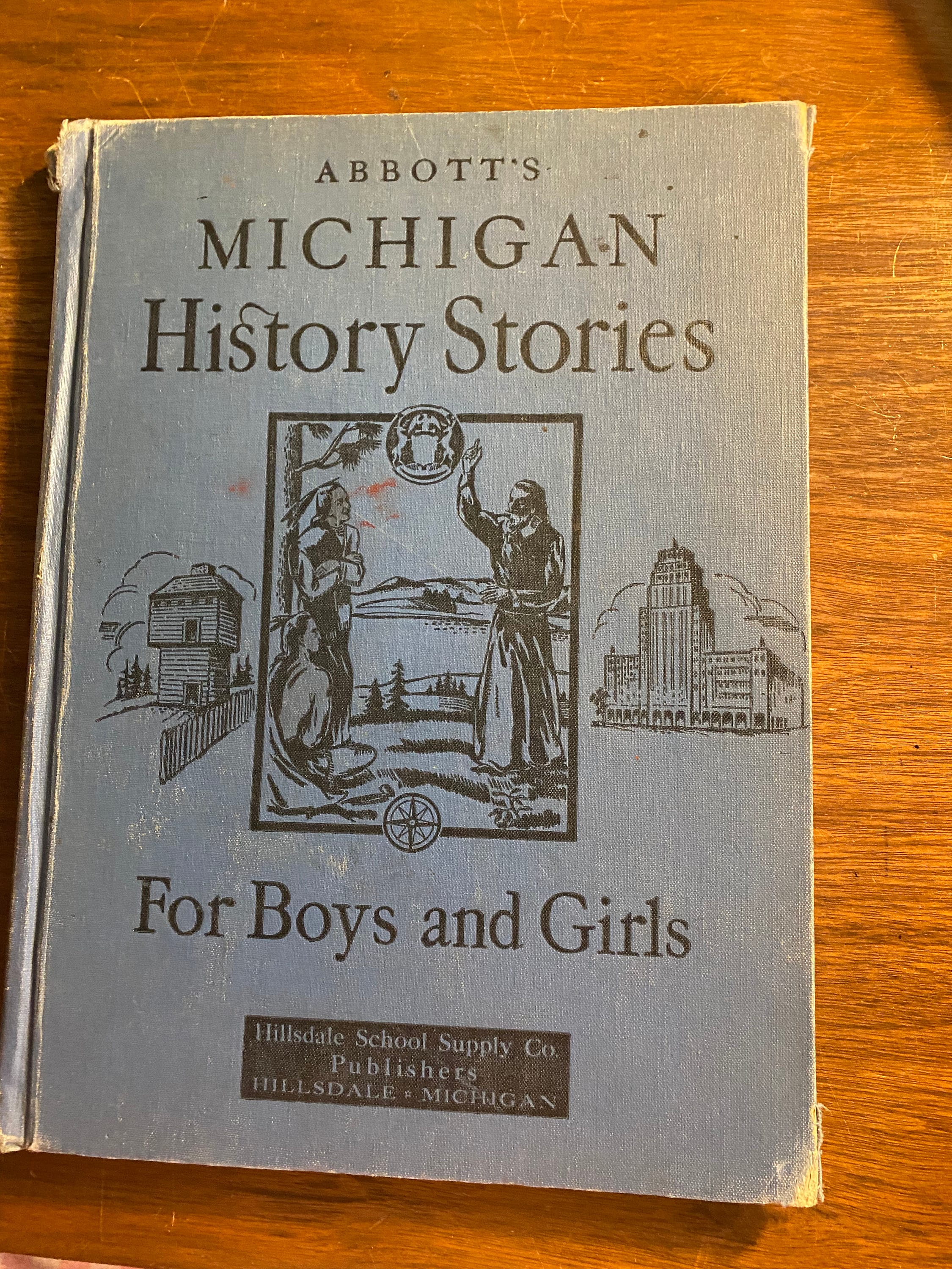 Abbott's Michigan History Stories For Boys and Girls - Ethelyn Abbott -  1942 - Schoolboek voor kinderen - Lessen over staatsontwikkeling - Etsy  België, image size:2250x3000