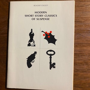 Modern Short Story Classics of Suspense  - Reader&#39;s Digest - 1968- Scary Story collection A Christie, J Collier, M Allingham and Saki