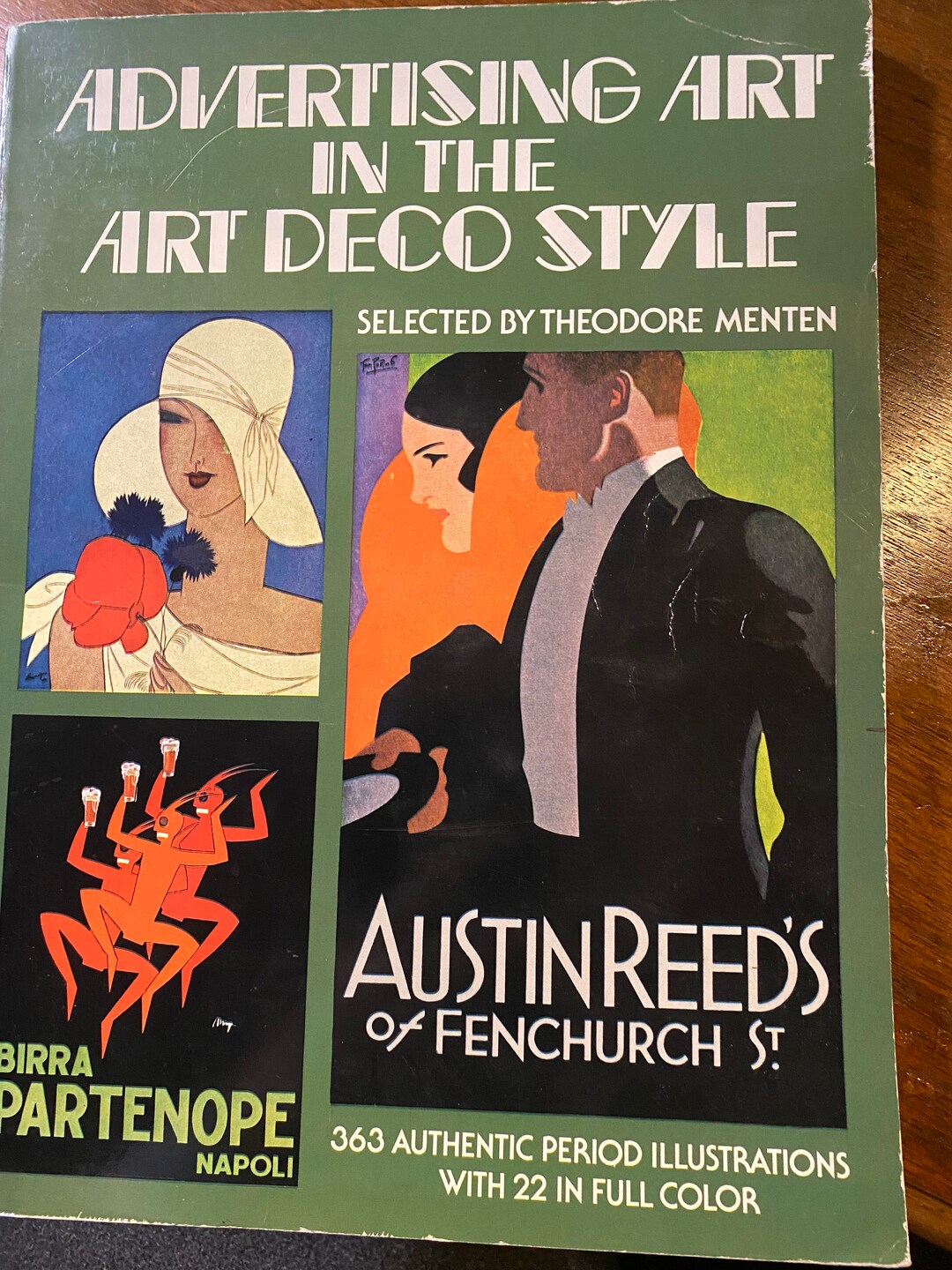 Advertising Art in the Art Deco Style Theodore Menten 1975 History