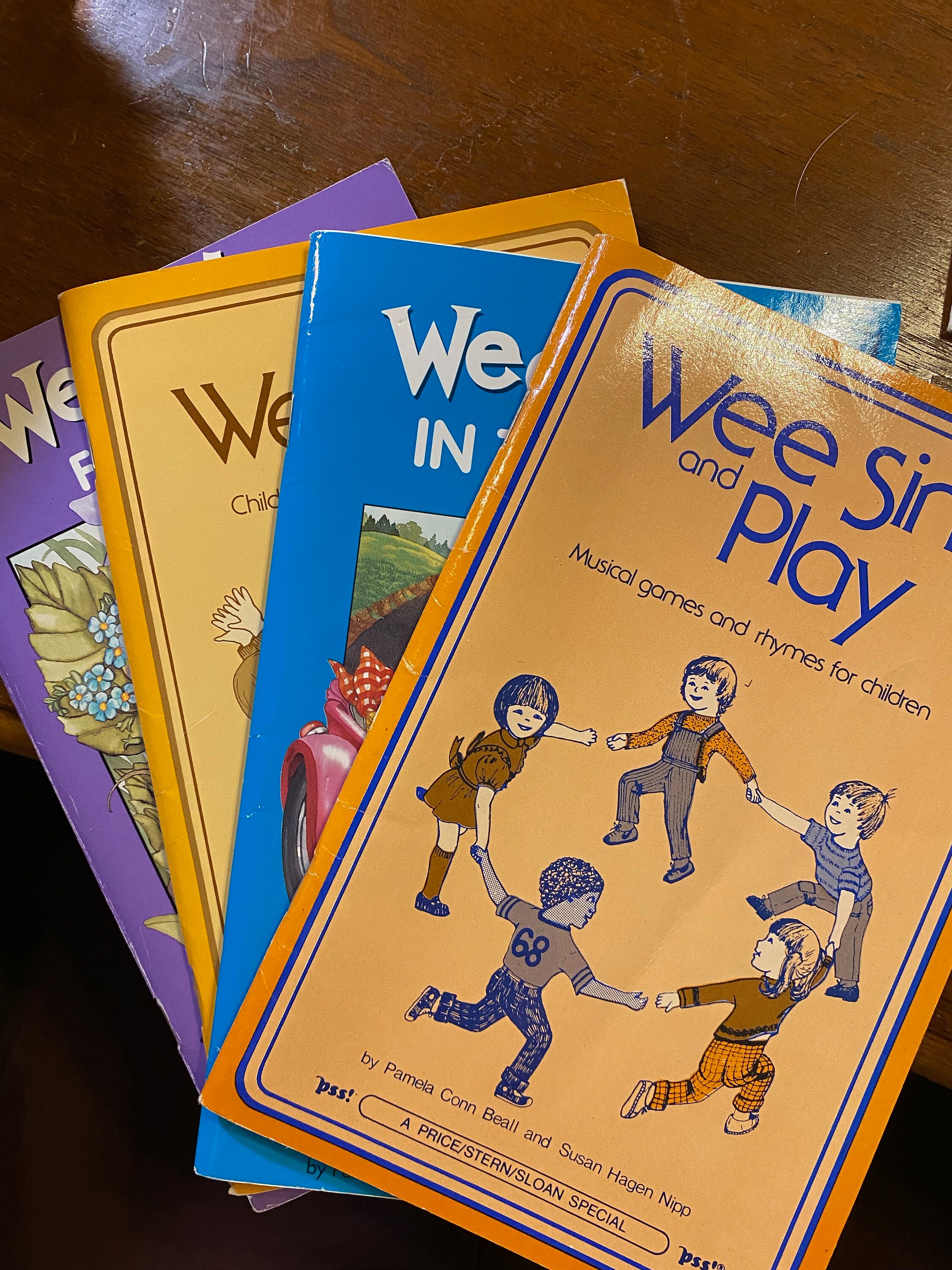 Wee Sing Set of 4 Songs for Children Sing: Play in the Car - Etsy Hong Kong